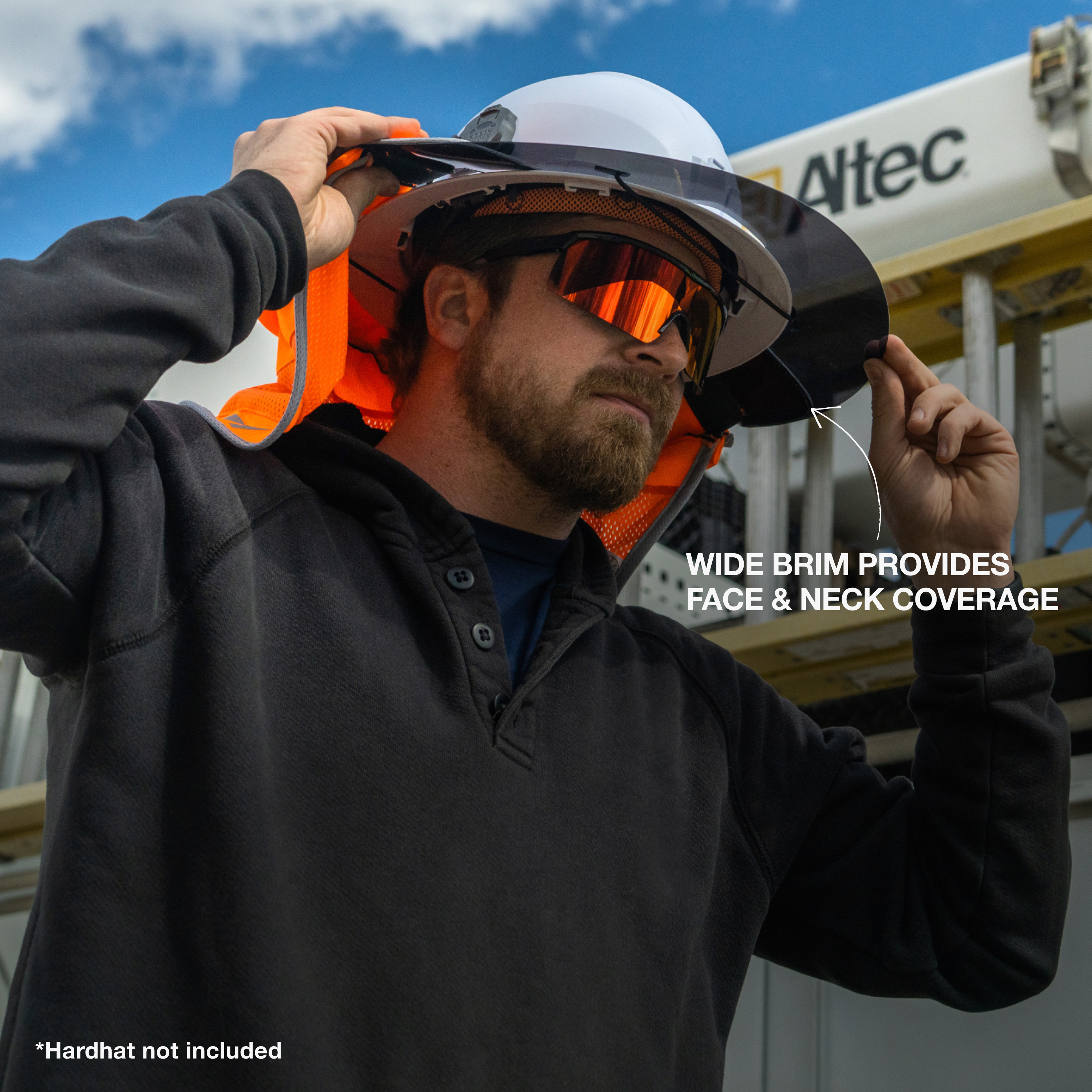 Klein Tools Hybrid Brim Sombrero from Columbia Safety